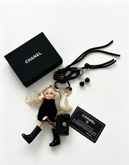 Chanel Vintage-Finish Keychain