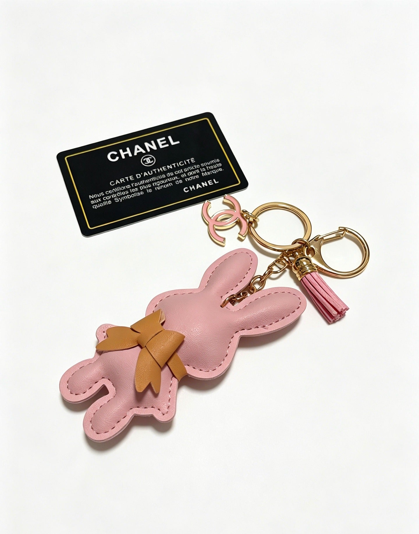 Chanel Vintage-Finish Keychain