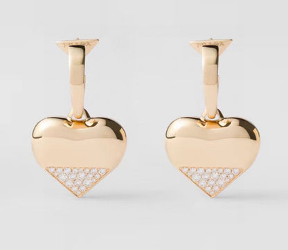 Prada Gold Earrings