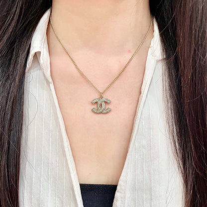 Chanel Logo Necklace