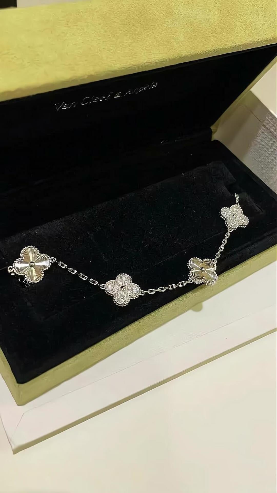 Van Cleef & Arpels Gold Clover Bracelet
