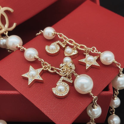 Chanel Brass Heart Necklace