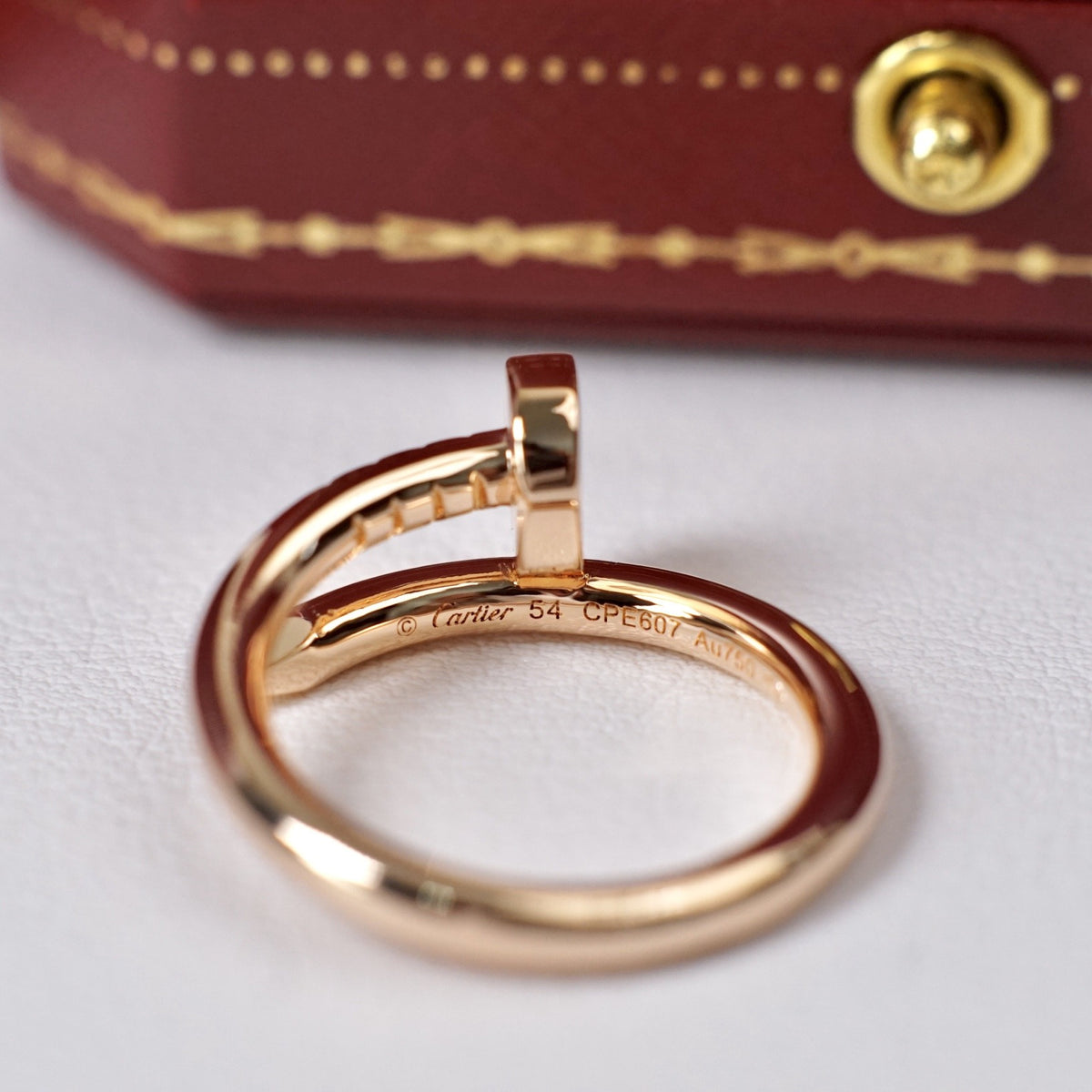 Cartier Silver Juste un Clou Ring