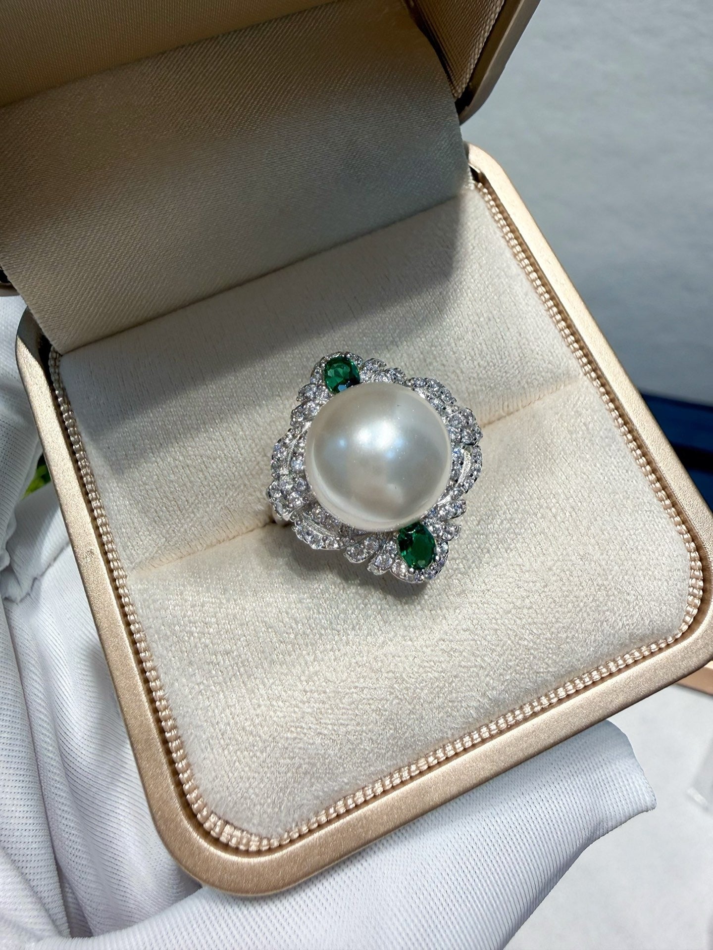 Swarovski Pearl Ring