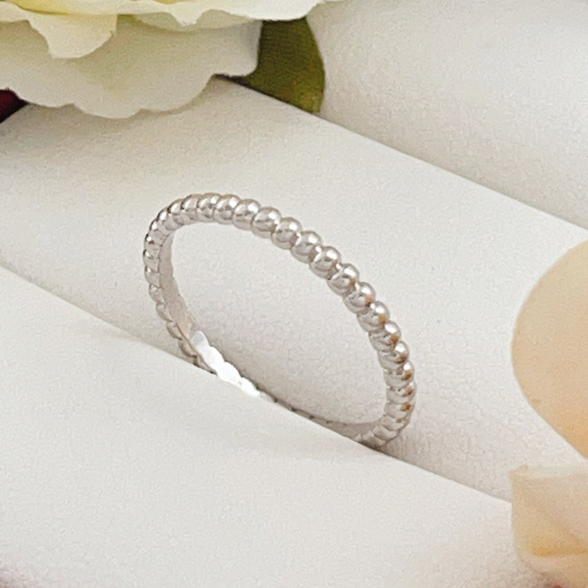 Van Cleef & Arpels Silver Brass Clover Ring