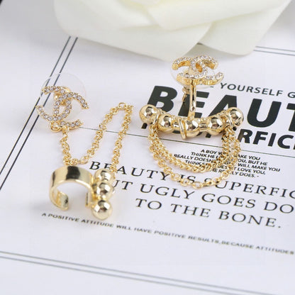 Chanel Brass Earrings