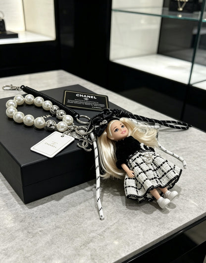 Chanel Vintage-Finish Keychain