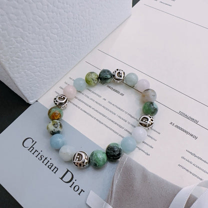 Dior Sterling Silver Vintage-Finish Bracelet