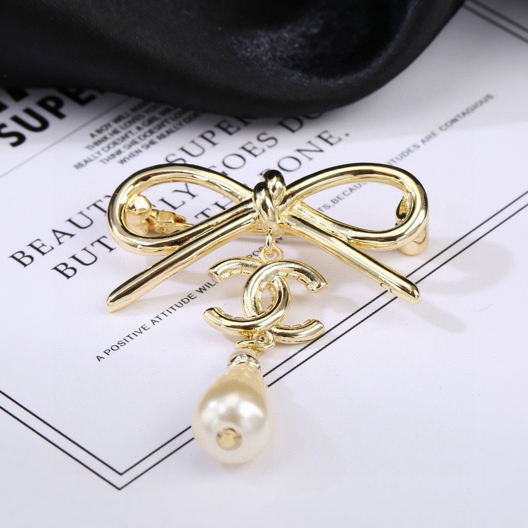 Chanel Bow Brooch