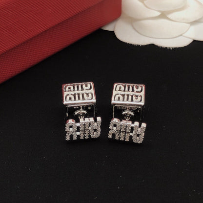 Miu Miu Brass Earrings