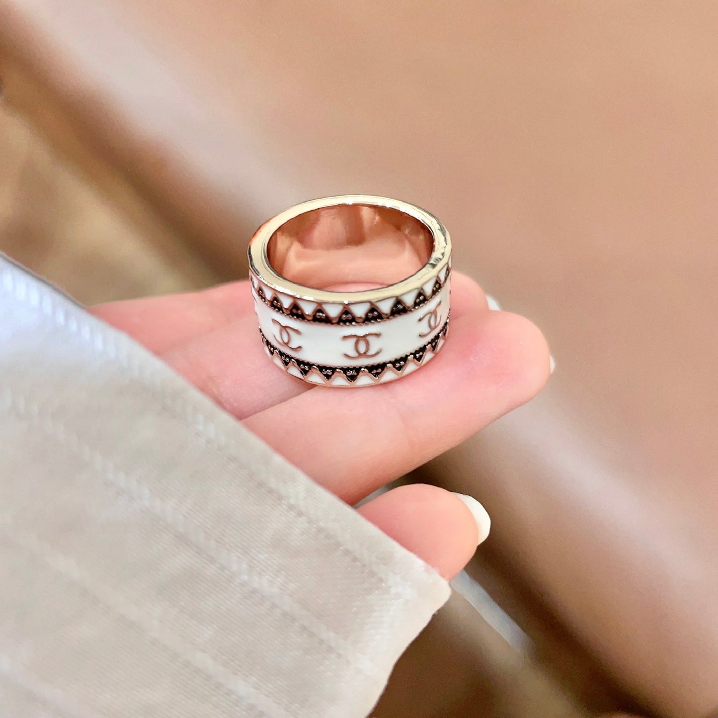 Chanel Logo Ring