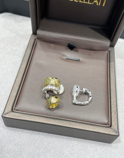 Chanel Crystal Earrings