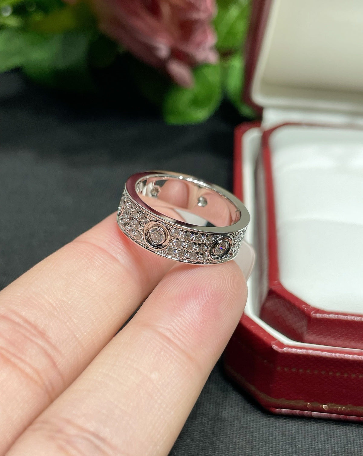 Cartier Pave Ring