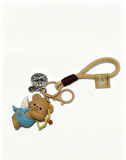 Chrome Hearts Vintage-Finish Keychain