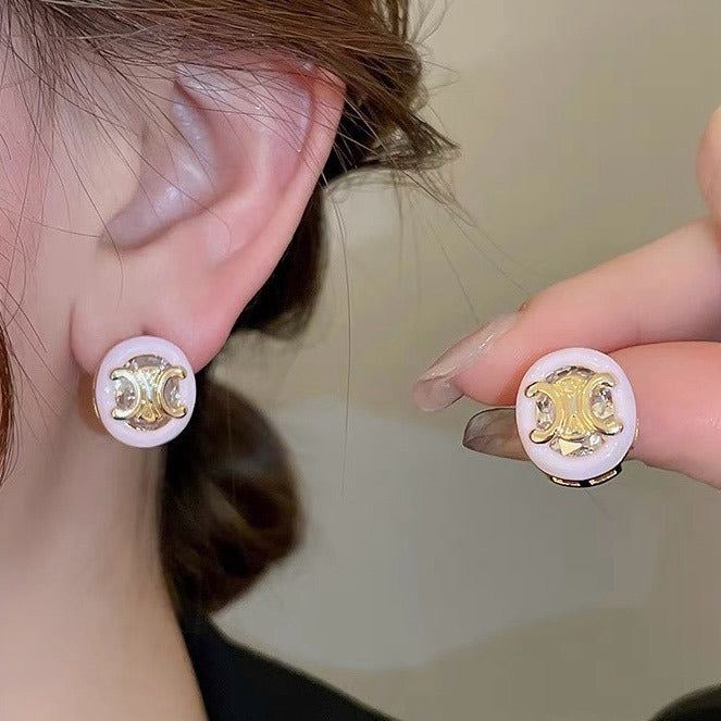 Celine Brass Earrings