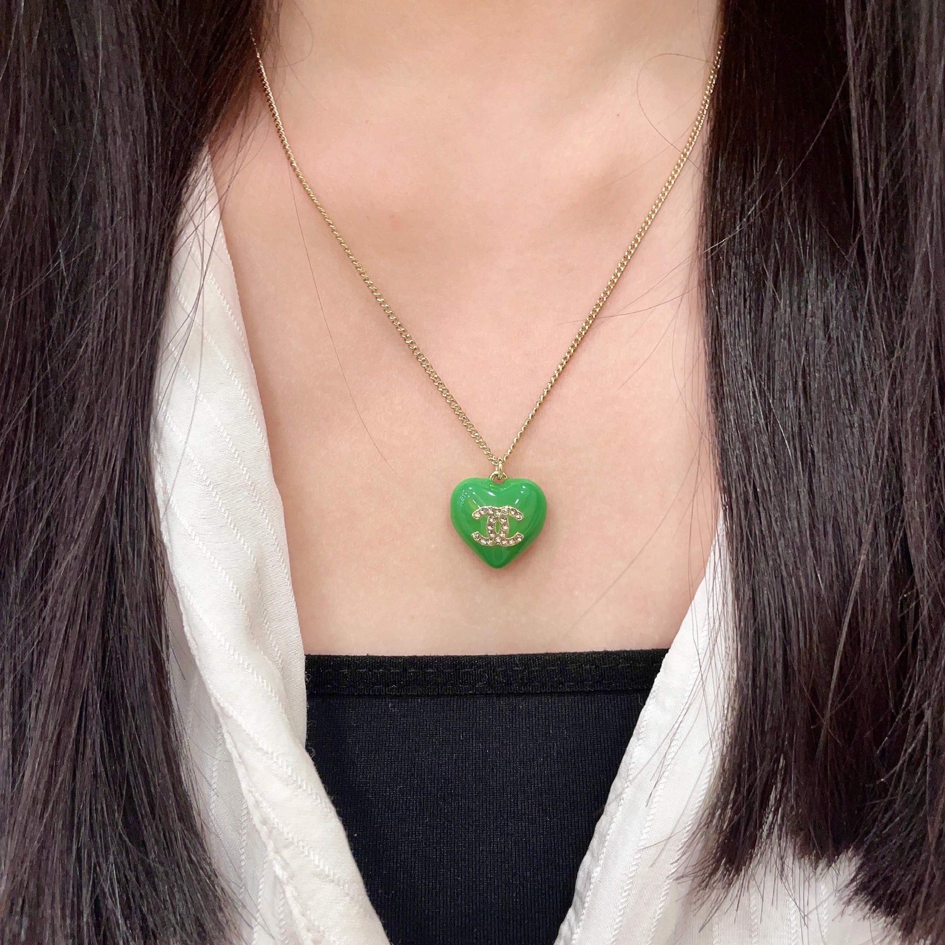 Chanel Heart Necklace