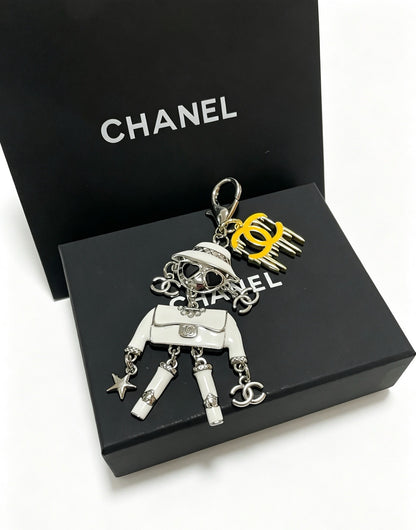 Chanel Vintage-Finish Keychain