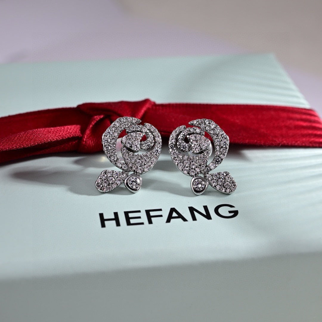 Hefang Brass Earrings