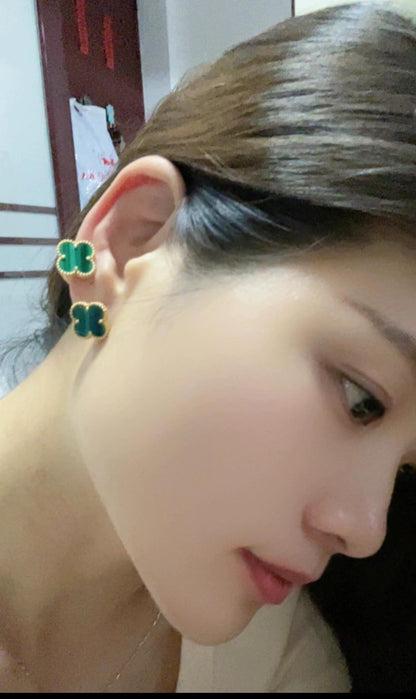 Unbranded Green Brass Earrings