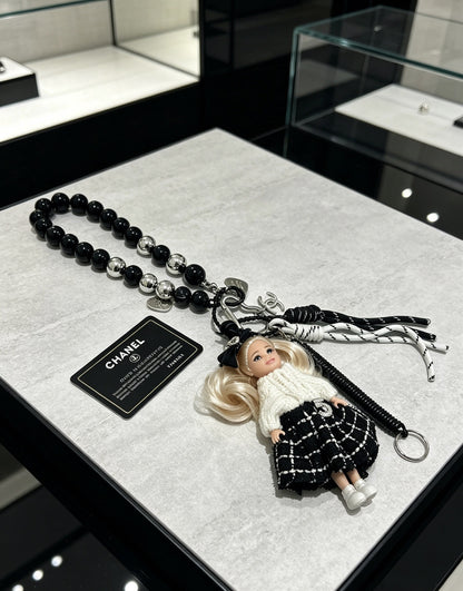 Chanel Vintage-Finish Keychain