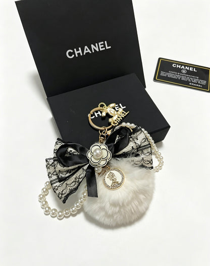 Chanel Vintage-Finish Keychain