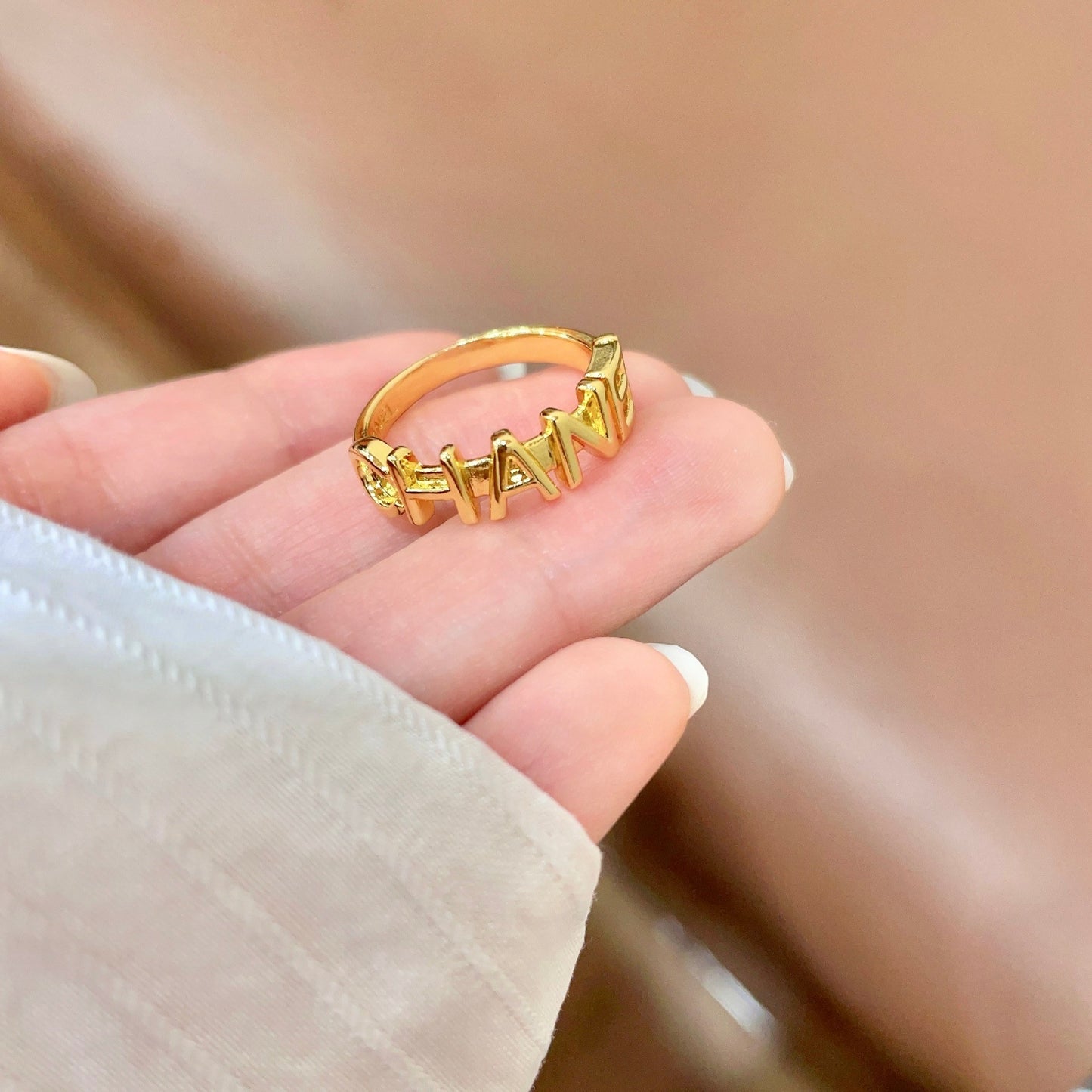 Chanel Logo Ring
