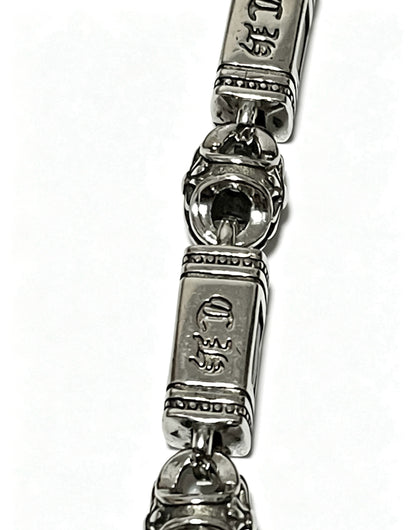 Chrome Hearts Sterling Silver Cross Necklace
