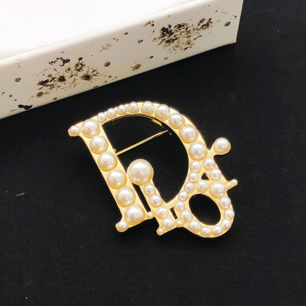 Dior Brass Brooch