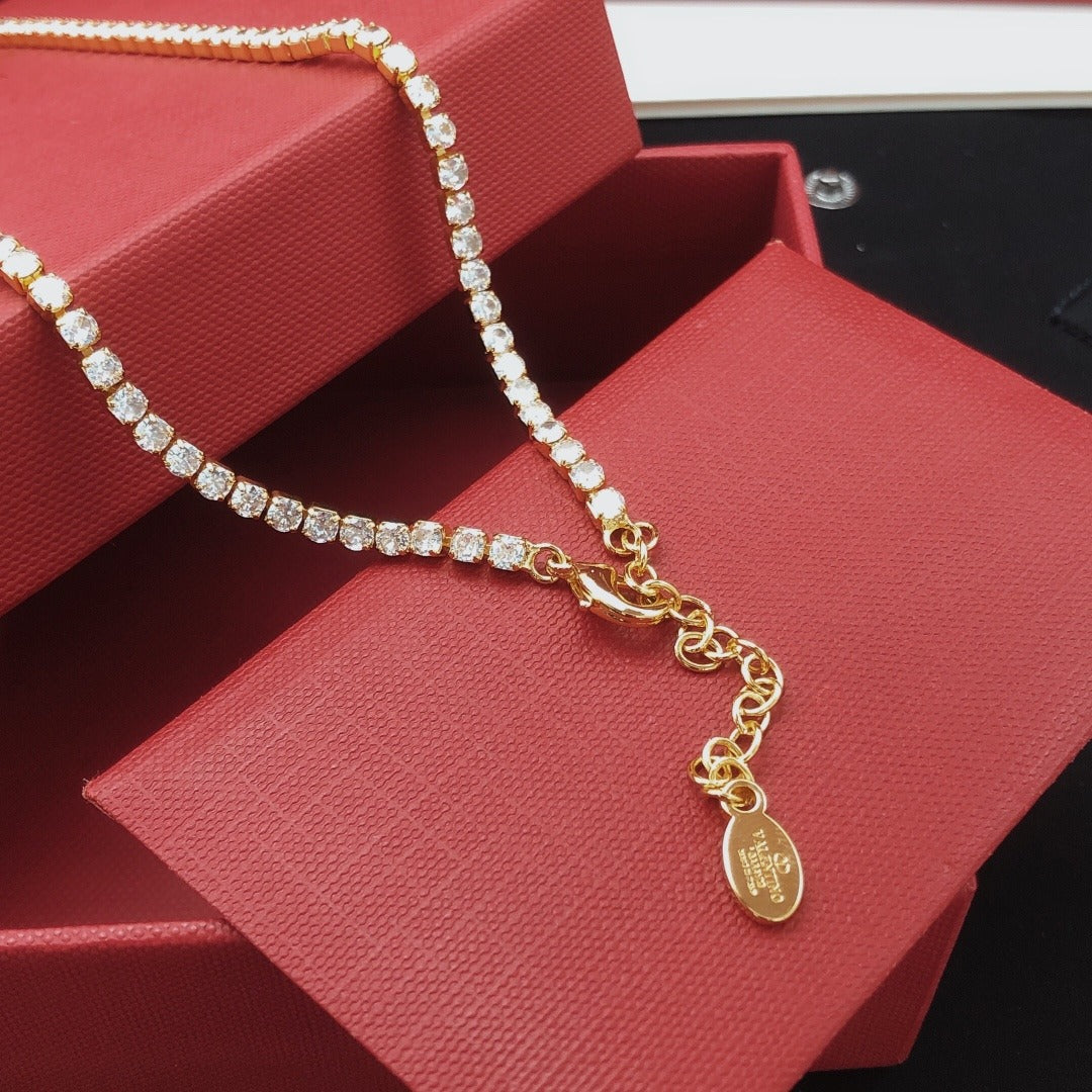Valentino Brass Necklace