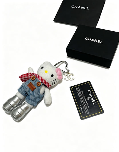 Chanel Vintage-Finish Keychain