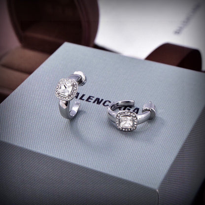 Balenciaga Brass Earrings