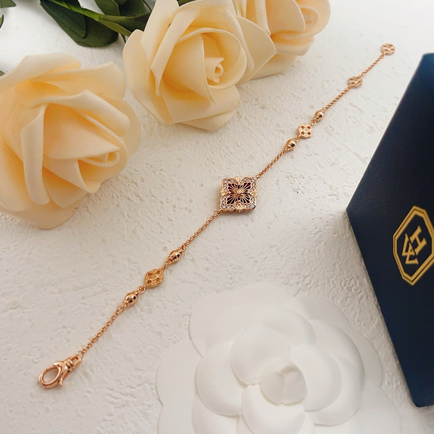 Harry Winston Red Brass Bracelet