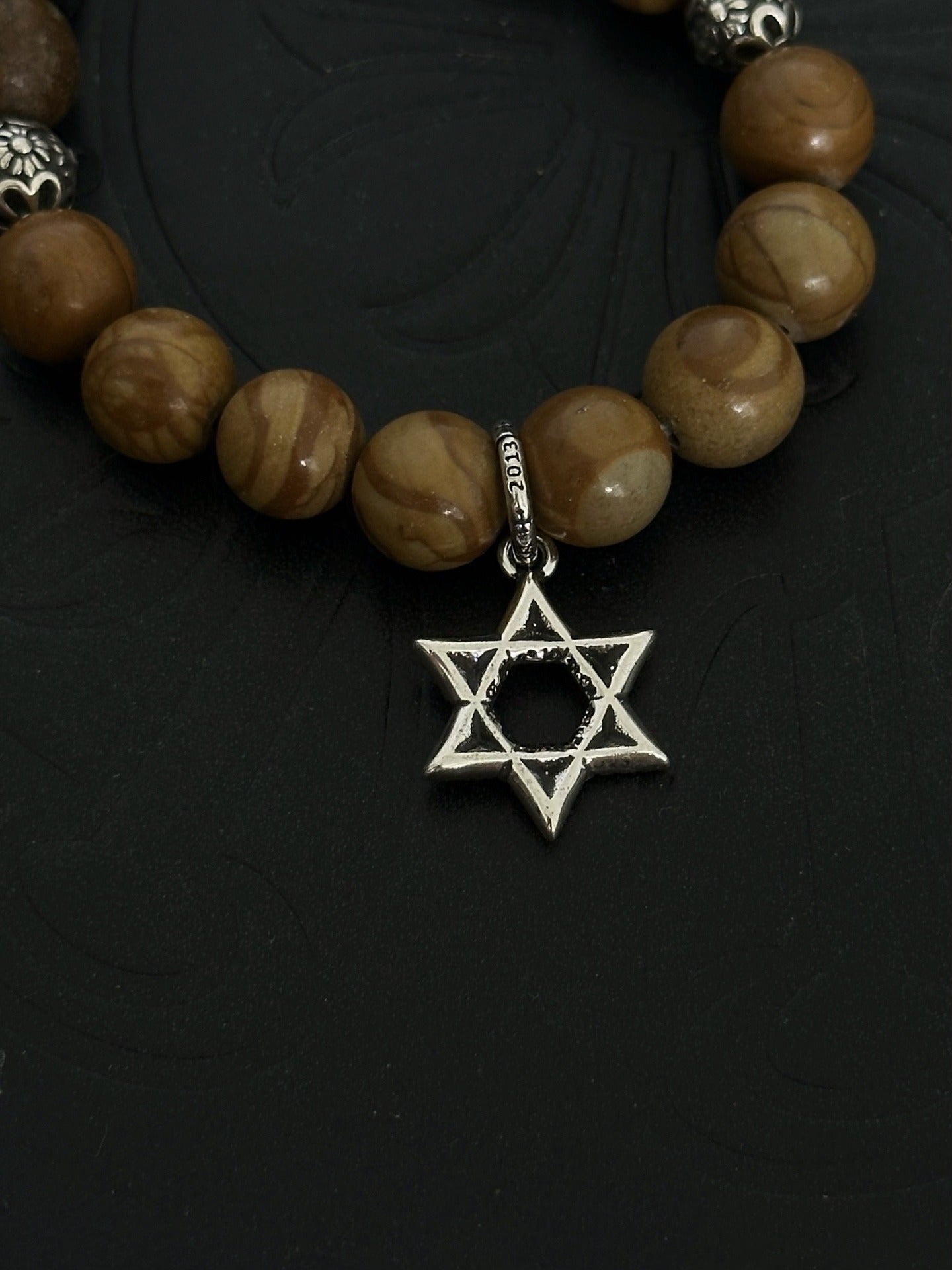 Chrome Hearts Sterling Silver Cross Bracelet