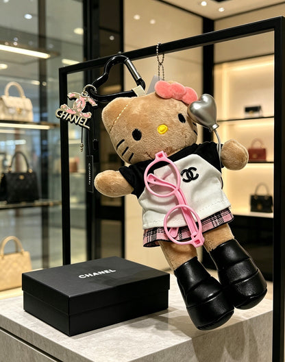 Chanel Vintage-Finish Keychain