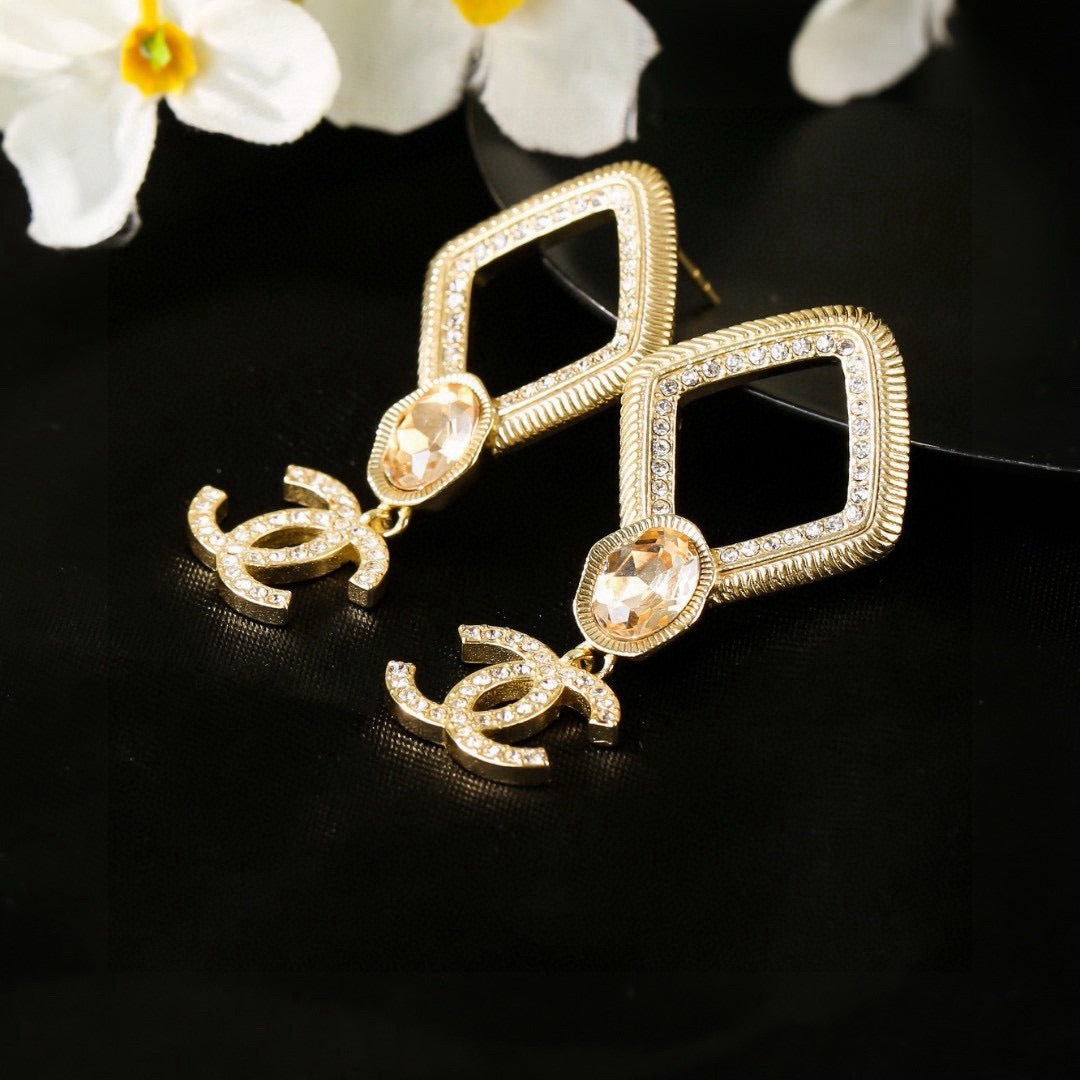 Chanel Brass Earrings