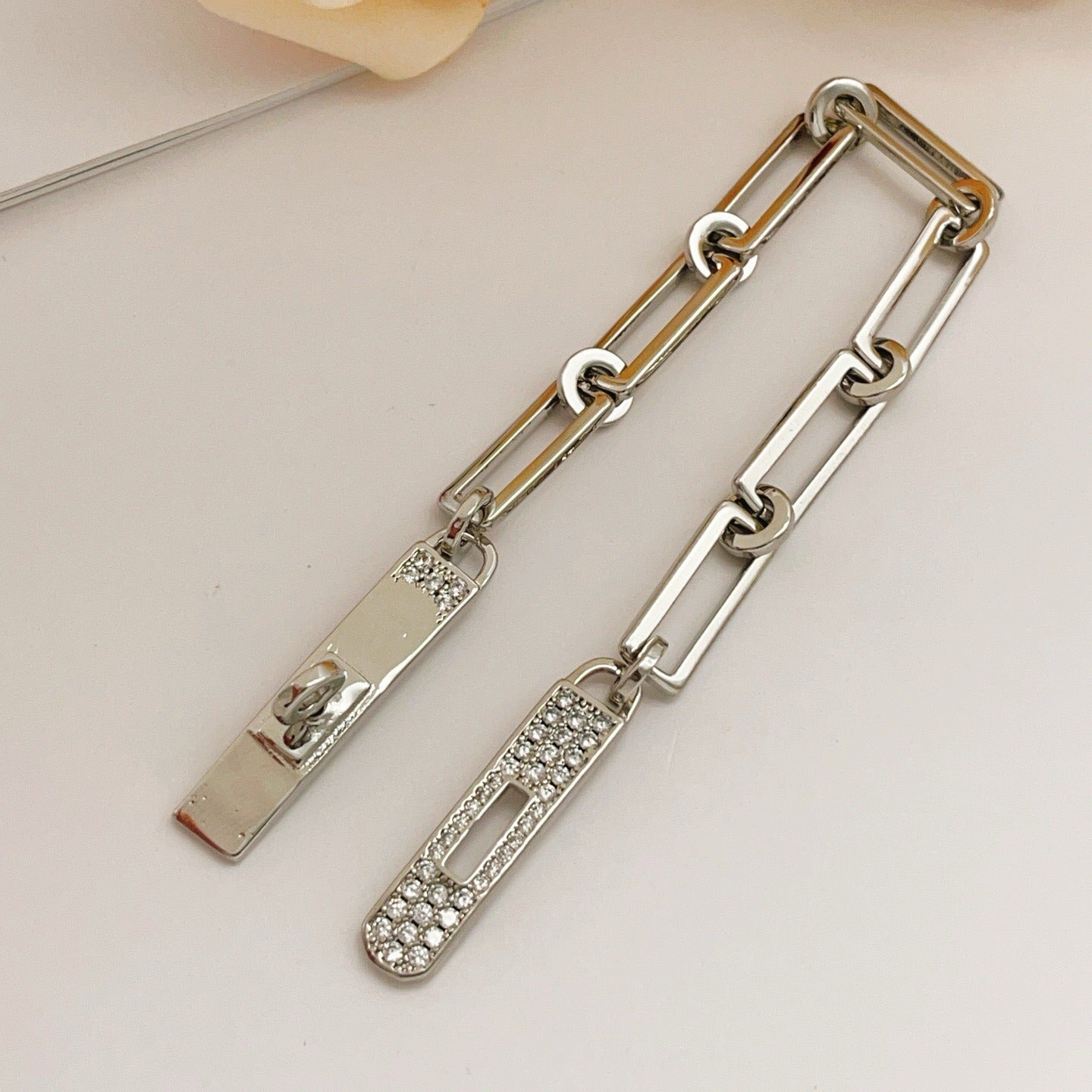 Hermes Silver Brass Bracelet