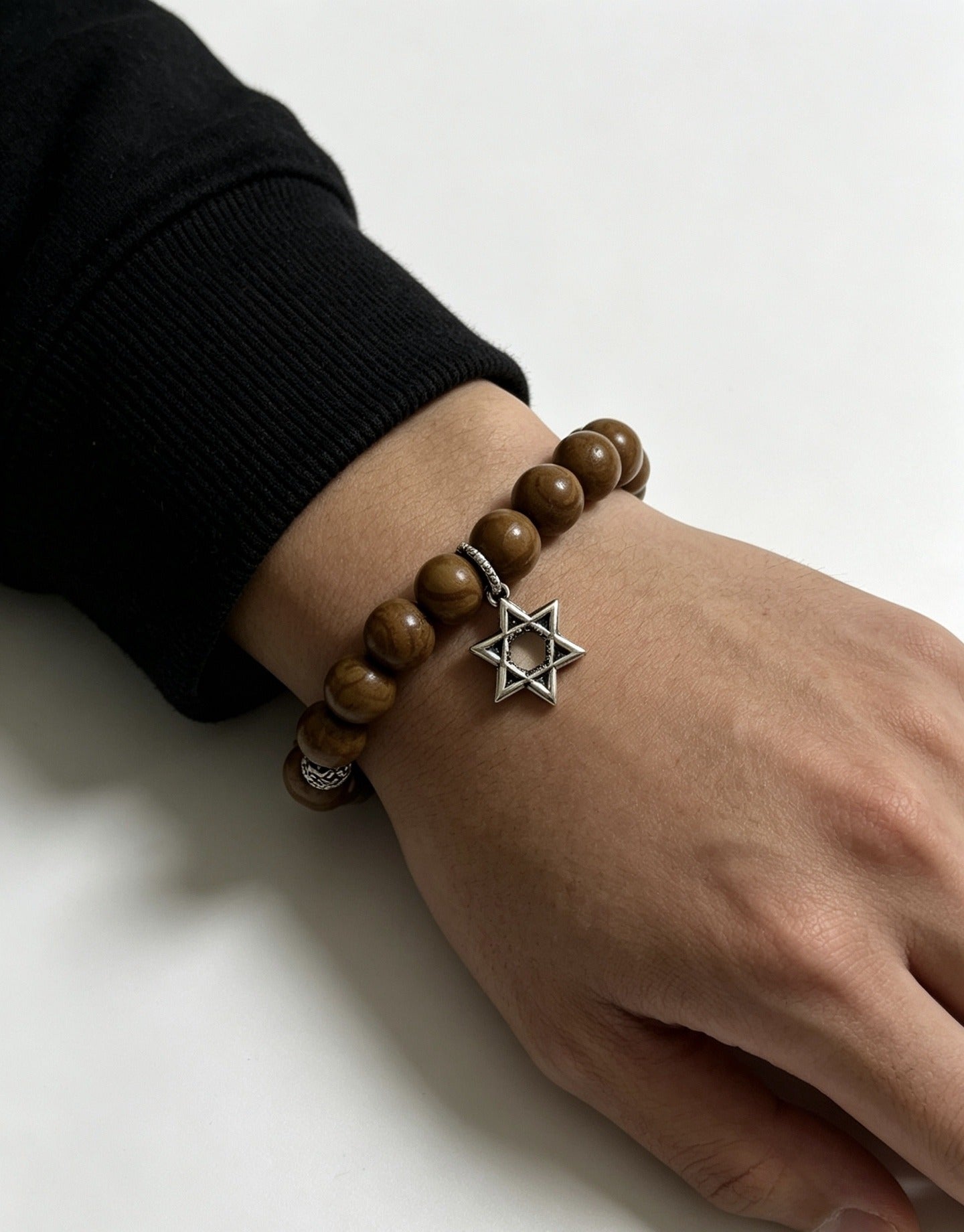 Chrome Hearts Sterling Silver Cross Bracelet