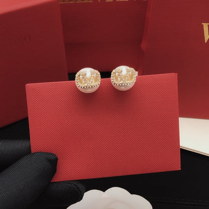 Valentino Pearl Earrings