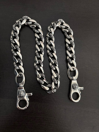 Chrome Hearts Vintage-Finish Keychain