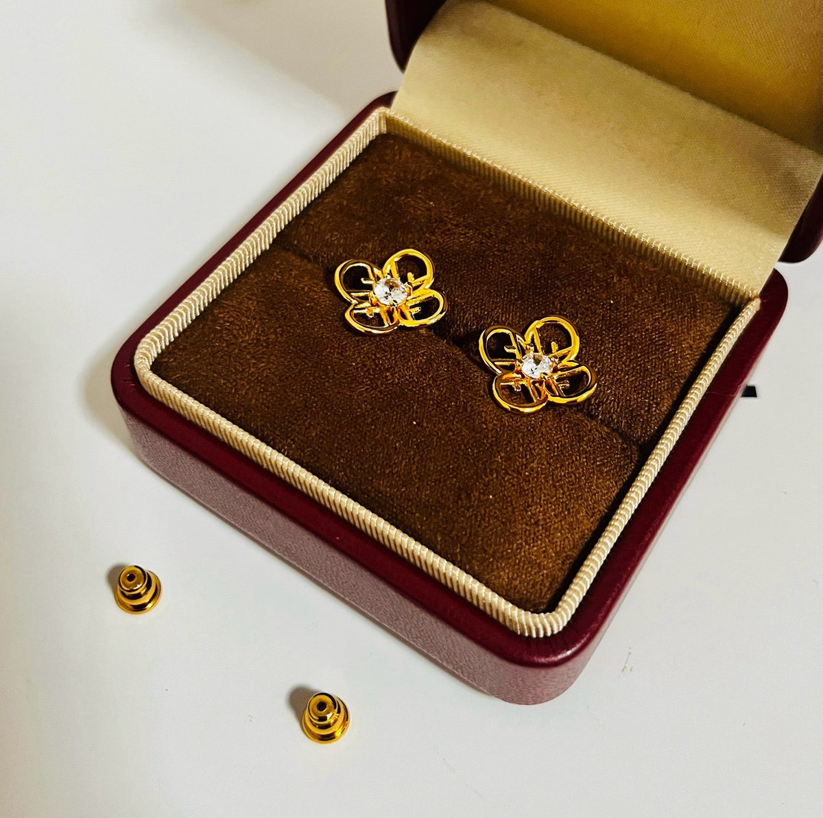 Fendi Logo Earrings