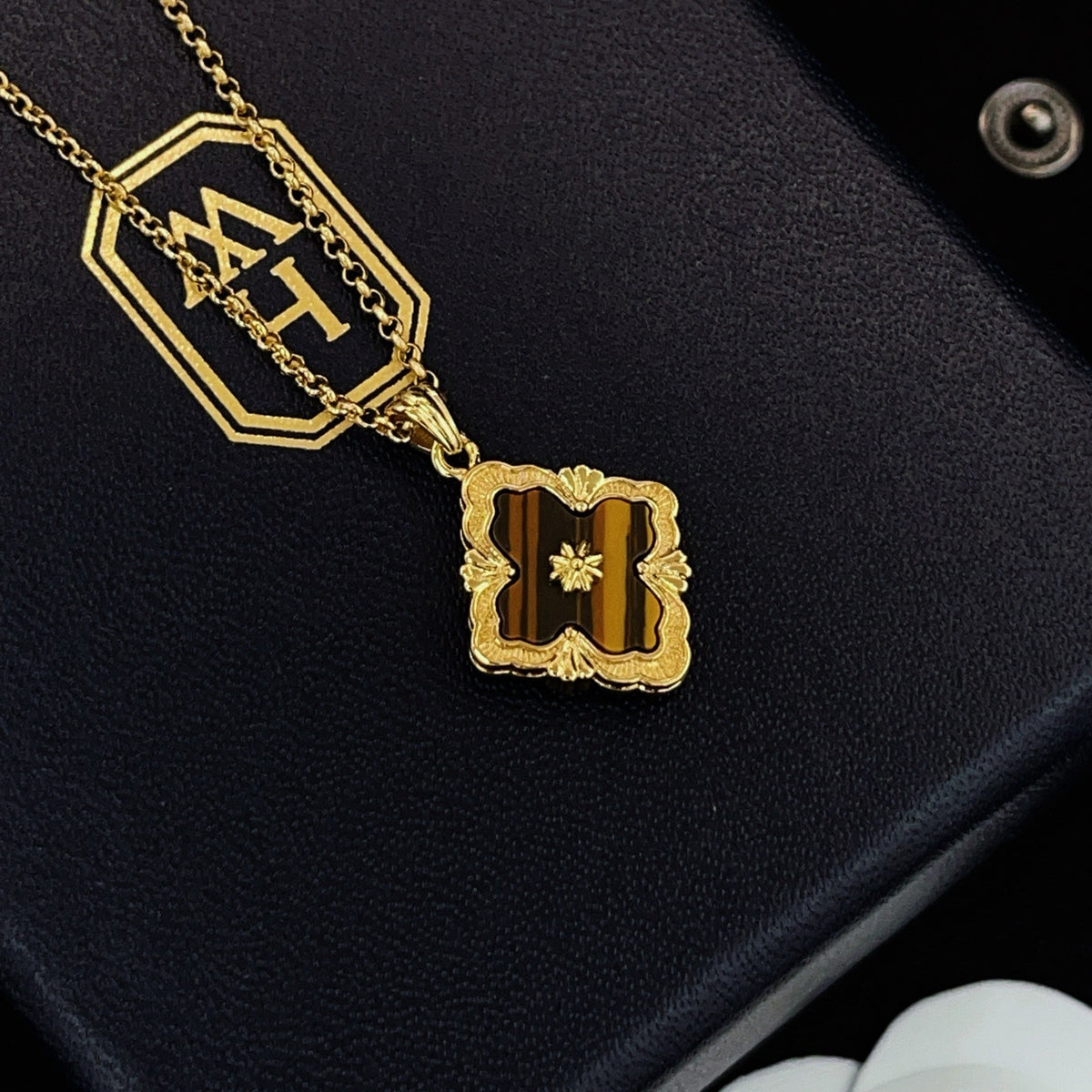 Harry Winston Brass Necklace