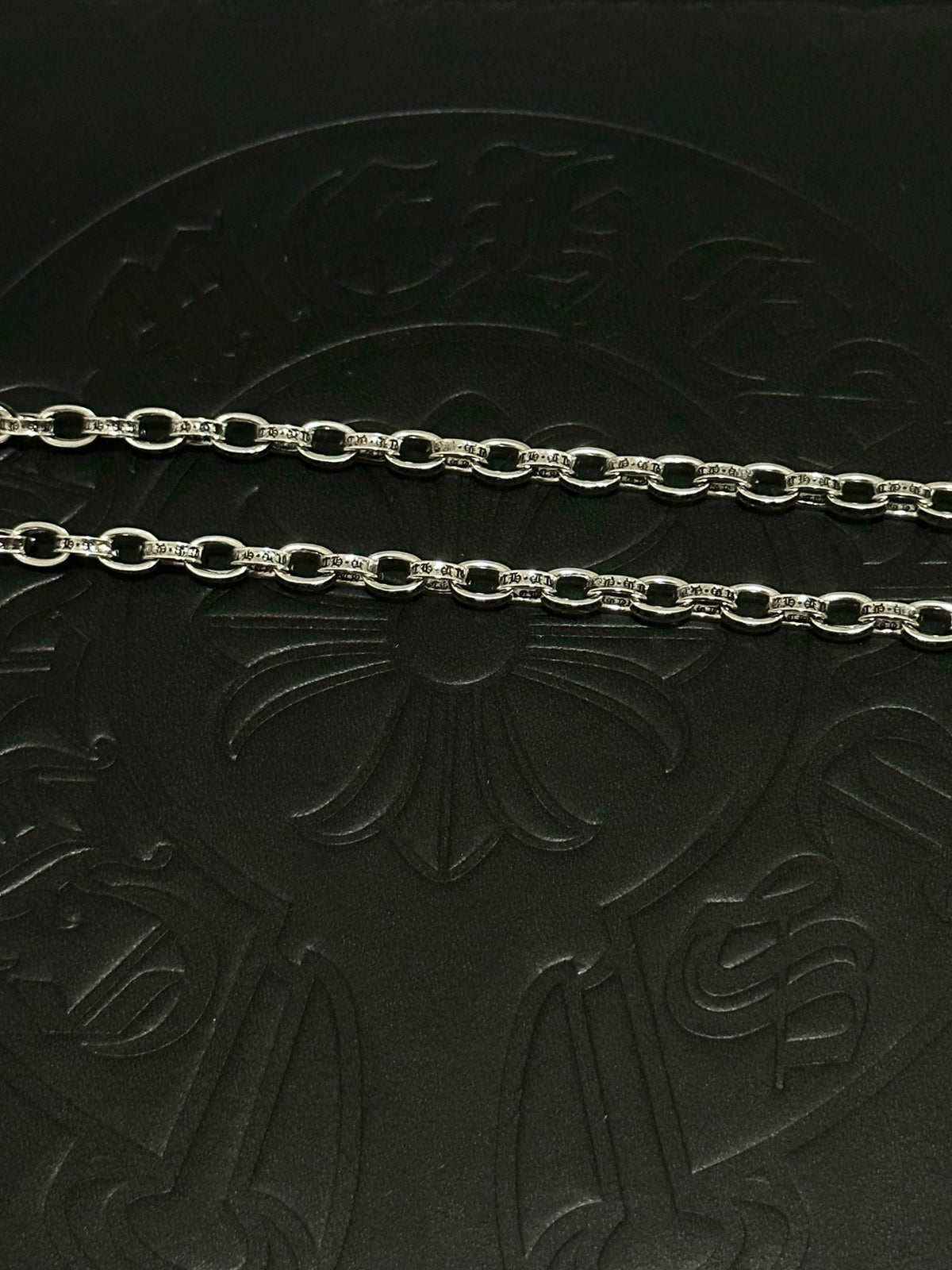 Chrome Hearts Sterling Silver Cross Necklace