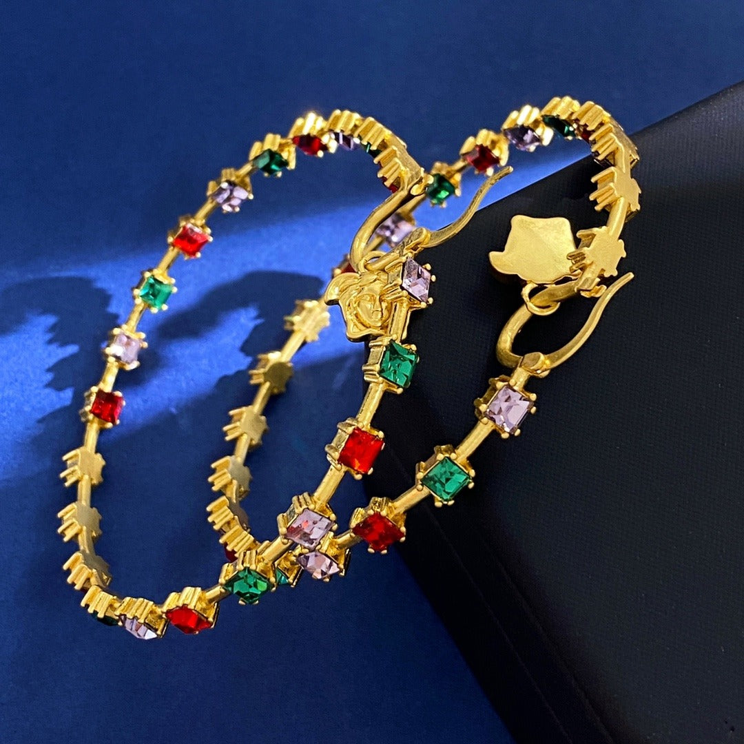 Versace Brass Medusa Necklace