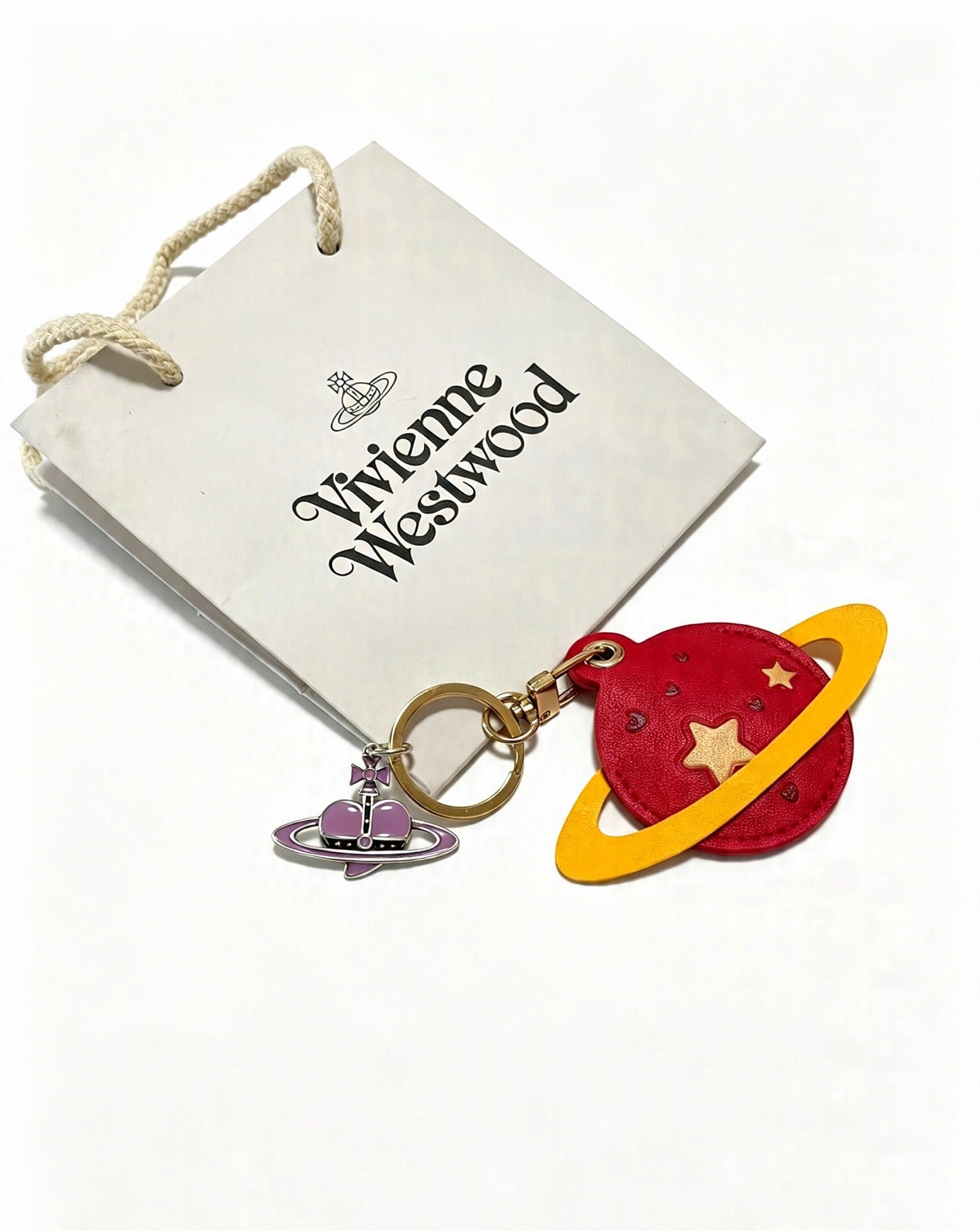 Vivienne Westwood Vintage-Finish Keychain
