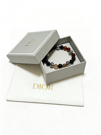 Dior Sterling Silver Vintage-Finish Bracelet