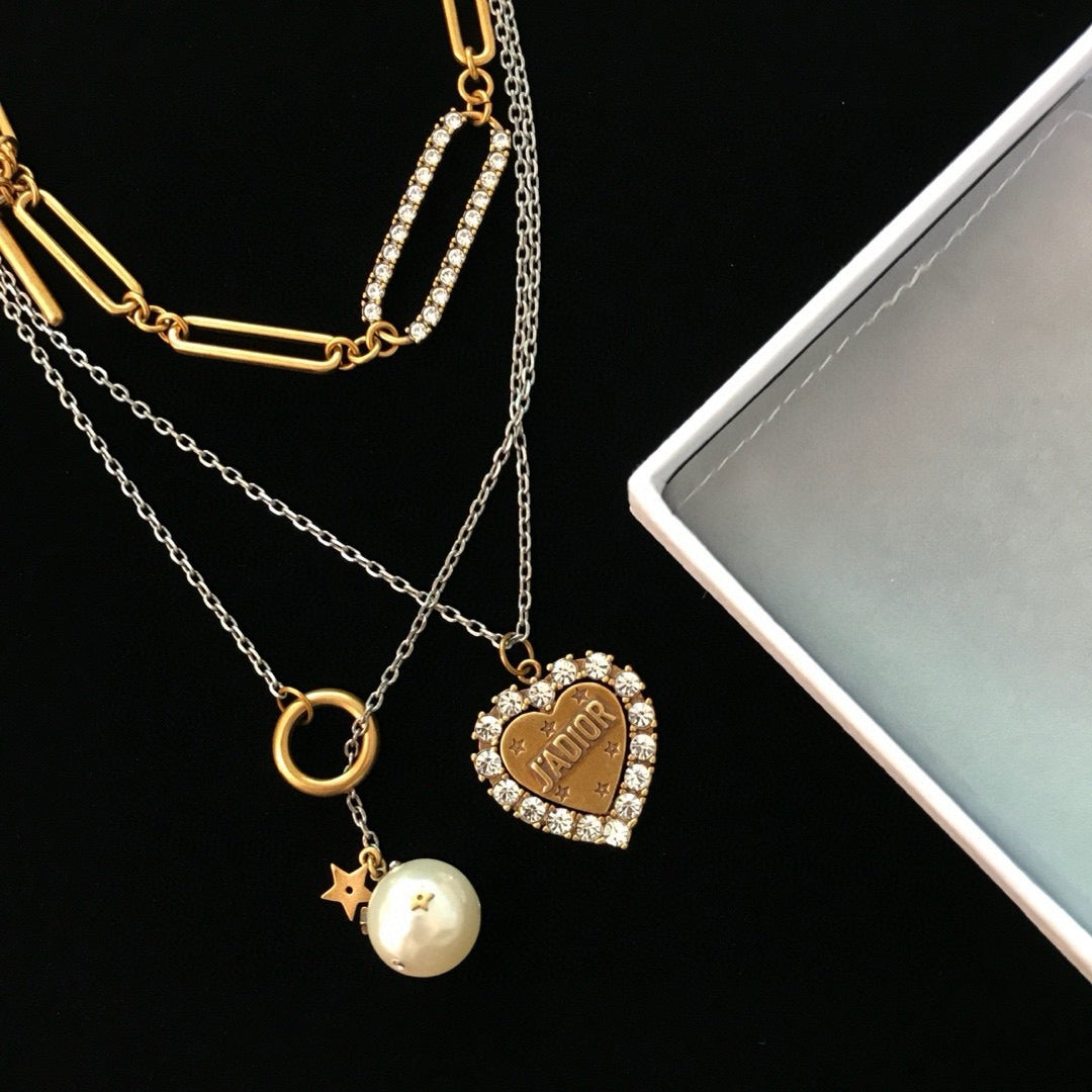 Dior Heart Necklace