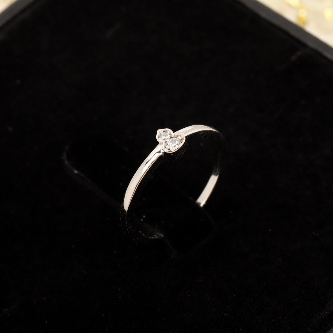 Qeelin Sterling Silver Round Ring
