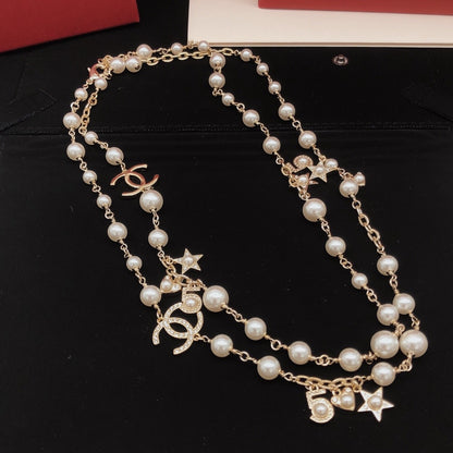 Chanel Brass Heart Necklace