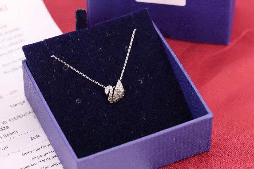 Swarovski Gold Crystal Necklace