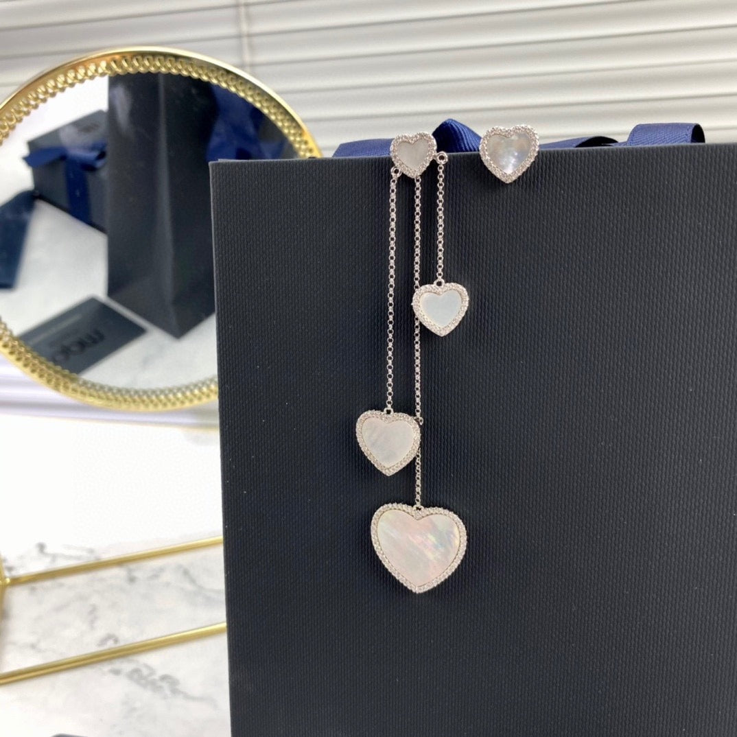 APM Monaco Heart Earrings
